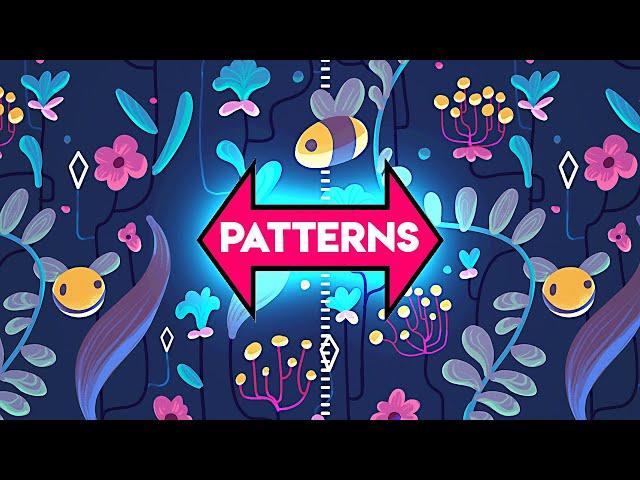 HOW to DESIGN REPEATING PATTERNS in Procreate 5X