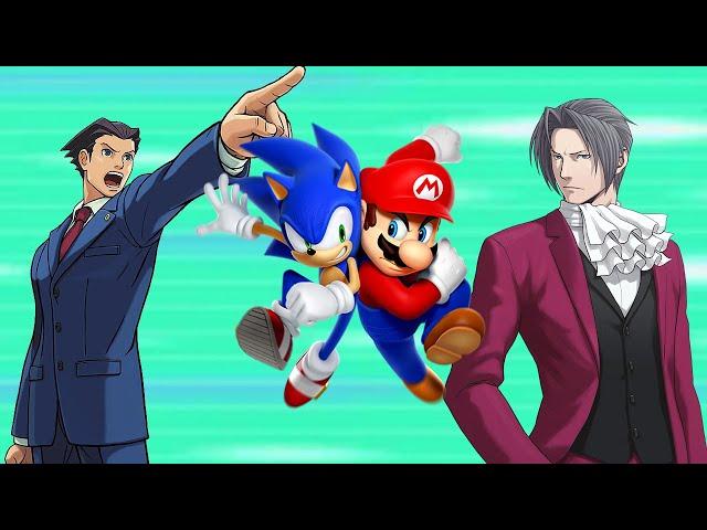 Mario vs Sonic (objection.lol)