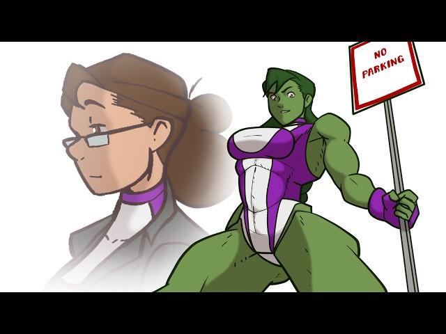 She-Hulk Transformation (The Sign)