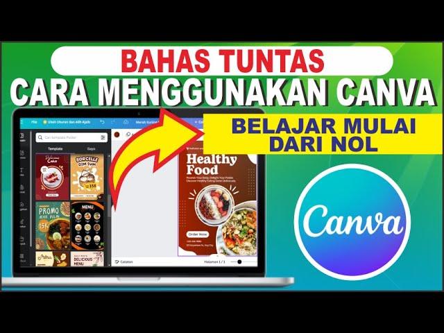 Belajar Canva Untuk Pemula | Tutorial Cara Menggunakan Canva Mulai Dari NOL