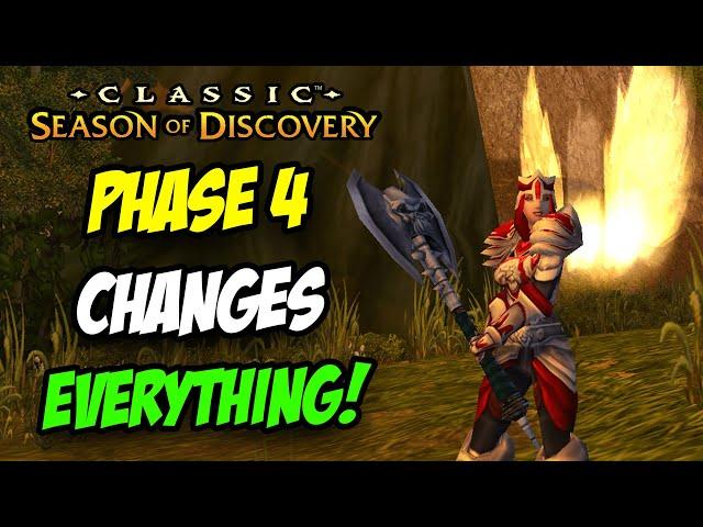 SoD PHASE 4 is HERE! New Runes, Heroic Raids, Class Reworks and More!