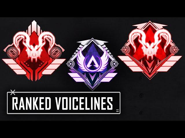 *ALL* RANKED Voicelines - Apex Legends Season 9