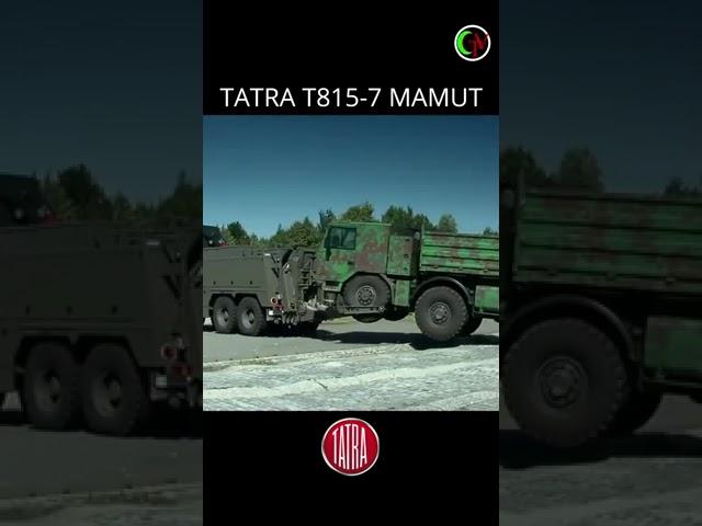 MOBIL TRUK MILITER TATRA T815 7 MAMUT