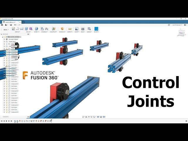 Pattern & Mirror with Joints AND MY BAD Habits — Fusion 360 Tutorial — #LarsLive 186