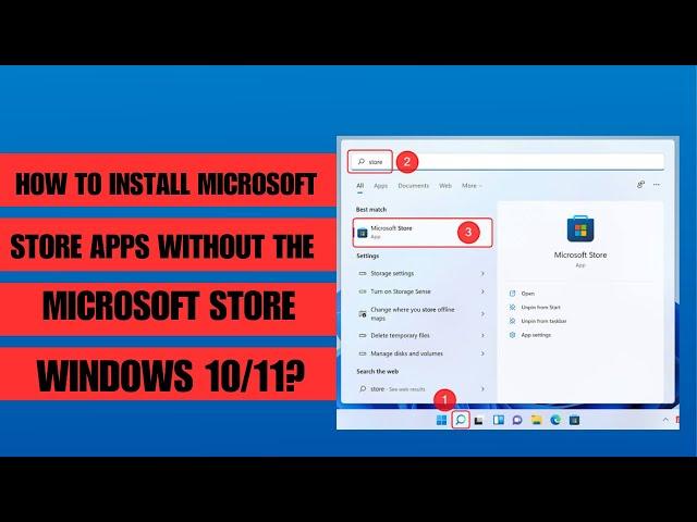 How to Install Microsoft Store Apps Without the Microsoft Store | Windows 10/11 Tutorial (2024)