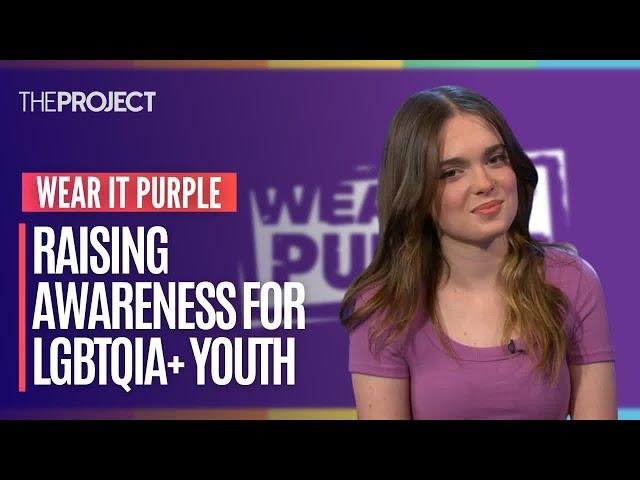 Raising Awareness For LGBTQIA+ Youth With Wear It Purple Day