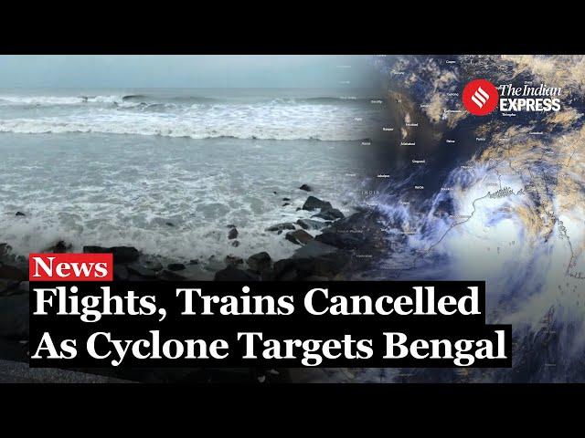 Cyclone Update: Kolkata Terminates Flight & Rail Operations As Bengal Prepares For Cyclone Remal