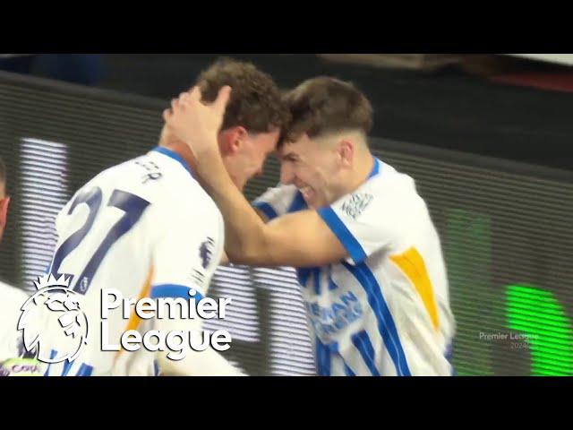 Mats Wieffer puts Brighton 1-0 up over West Ham | Premier League | NBC Sports