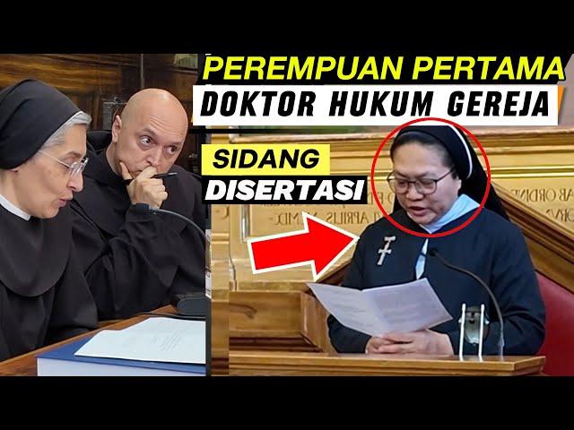 Doktor Hukum Gereja Pertama dari Indonesia : Kisah Inspiratif Suster Maria Veronica #infokatolik