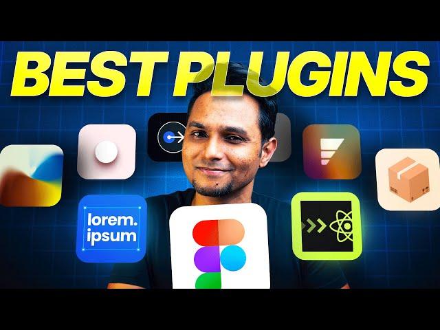 I Tried 100 FIGMA PLUGINS, THESE ARE THE BEST!  | Saptarshi Prakash