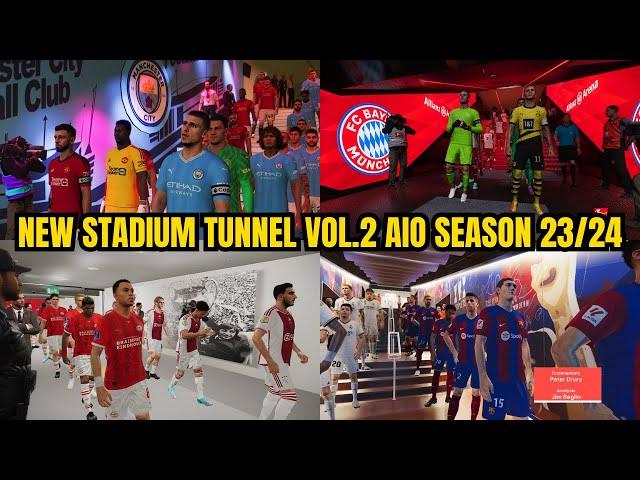 PES 2021 NEW STADIUM TUNNEL VOL.2 AIO SEASON 23/24