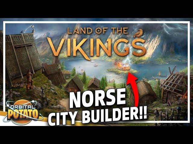 EXCELLENT Viking City Builder!! - Land of the Vikings - City Builder Colony Sim