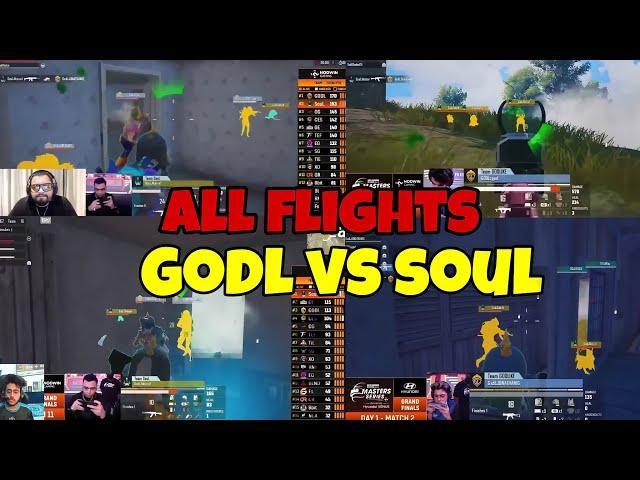 GODL vs SOUL All Fights from BGMS | W/ S8UL Creators Reaction #soul #godlike #bgmi