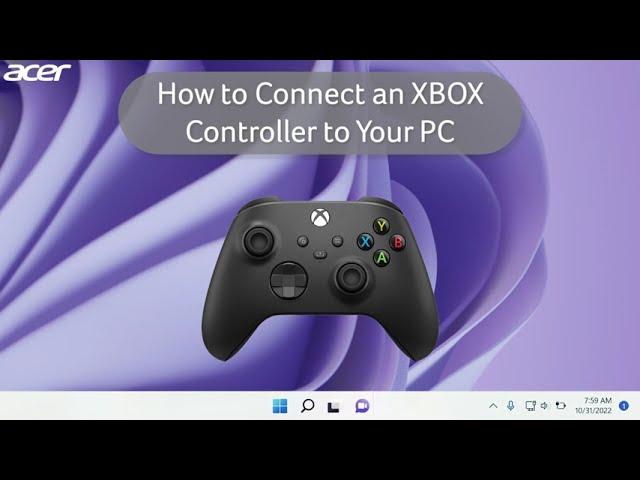 How to Connect an XBOX Controller to Your Windows PC