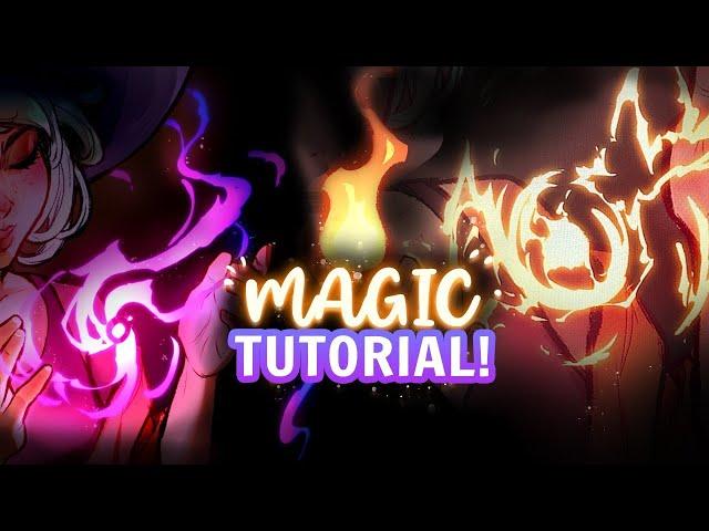Paint Easy Magic and VFX for Artwork Tutorial