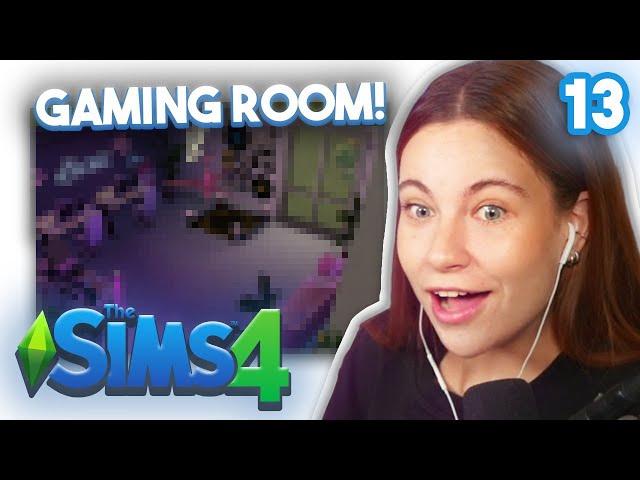 Ich baue mein TRAUM GAMING ZIMMER in SIMS! (Sims 4) #13 | GamingWithMelina