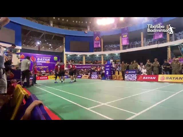 EXHIBITION | Hendra-Akhsan VS Reza-Sabar | Bayan Open 400 2024