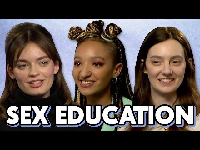 Sex Education Cast On Maeve and Otis' Relationship In Season 2 | PopBuzz Meets