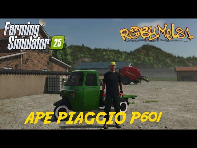 APE PIAGGIO P601  SERIE ASIATICA   FARMING SIMULATOR 25 #44