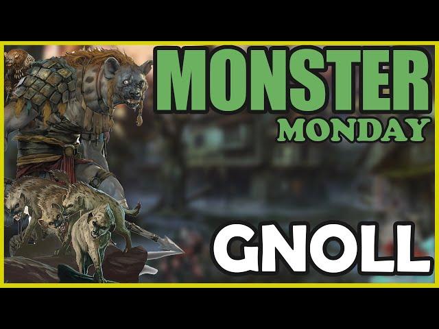 If a Gnome & a Troll had a baby? (Gnoll) - Monster Monday - Dungeons & Dragons (D&D)