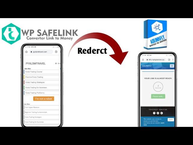 How to redirect adlinkfly to WP safe link|Wp Safe Link || Adlinkfly