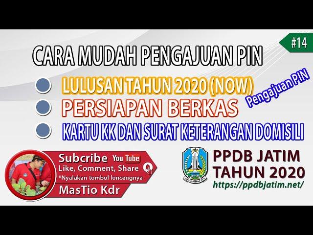 Cara Ambil PIN Dan Upload Berkas Lulusan Tahun 2020 #14