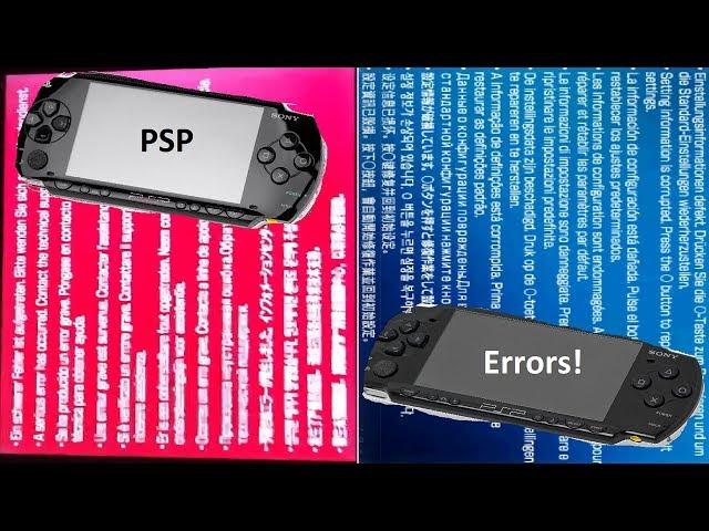 PSP All errors!