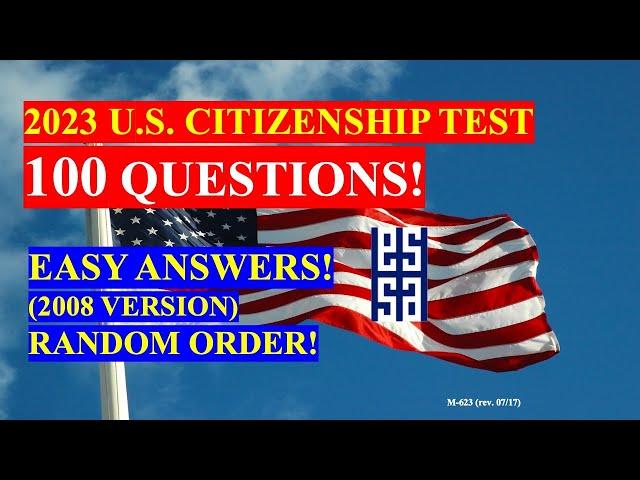 2023 - 100 Civics Questions for the U.S. Citizenship Test   (23)