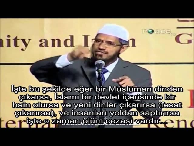 İslam'da dinden çıkana ölüm cezası var mıdır?