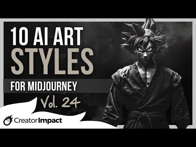 10 Midjourney Styles Prompt Tips: Vol 24 (Film & Character Styles!)