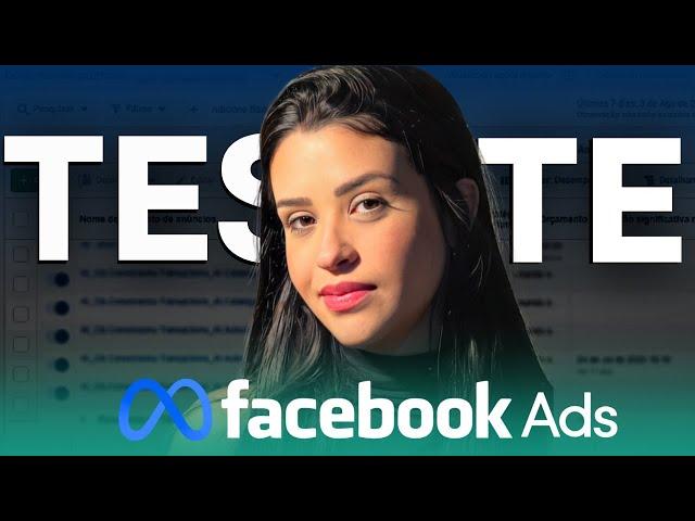 Como TESTAR CRIATIVOS no Facebook Ads [ATUALIZADO]