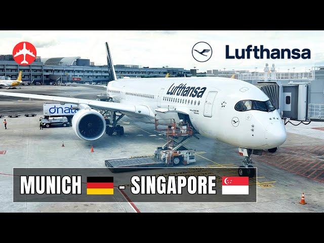 LUFTHANSA A350-900 Flight MUNICH to SINGAPORE | Nov. 2023 [Flight Report]