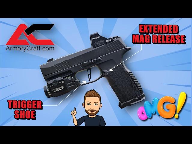 Armory Craft P365 Trigger & Extended Mag Release Upgrade#upgrade #edc #triggers