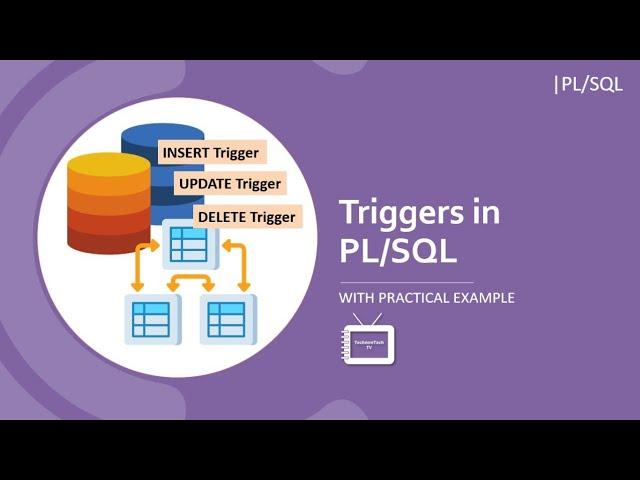 Triggers in PL/SQL | With Practical Example | Triggers in SQL | TechnonTechTV