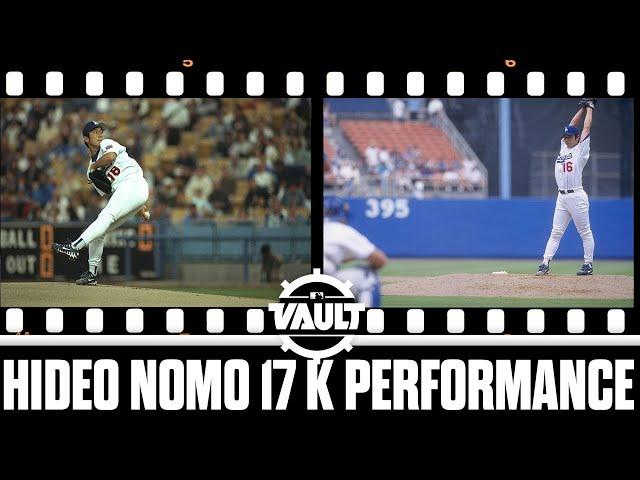 Hideo Nomo's SEVENTEEN Strikeout MASTERPIECE! Nomo dazzles the Marlins lineup with 17 Ks