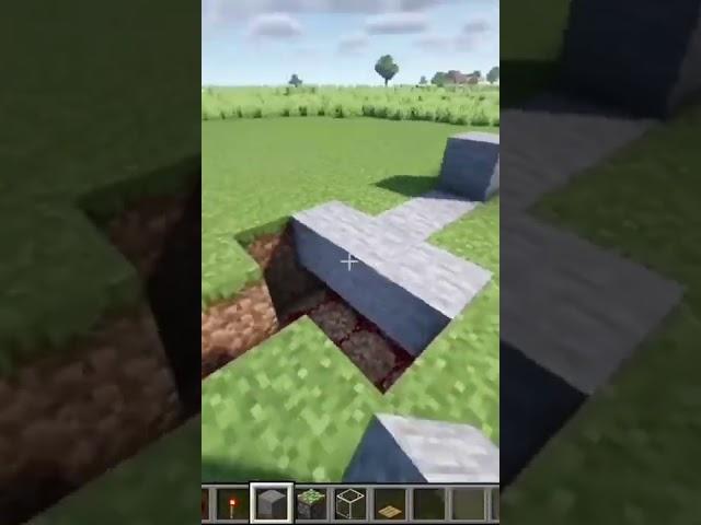 How to make Electric DOOR in minectaft #shorts