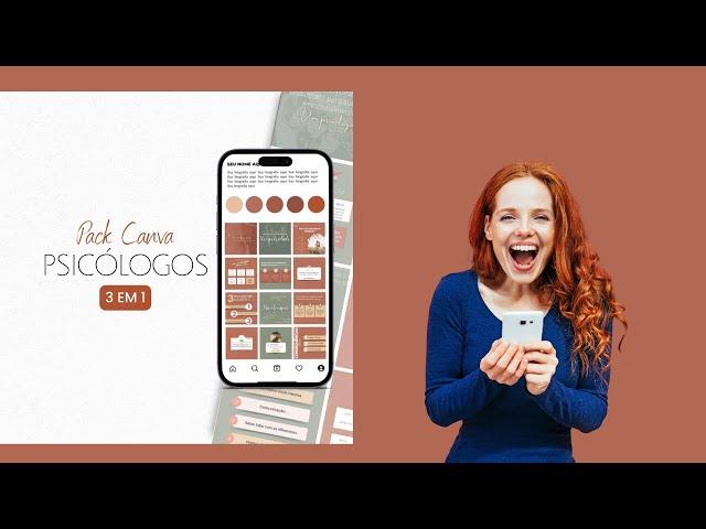 Pack Canva para Psicólogos-O PACK MAIS COMPLETO PARA PSICÓLOGOS