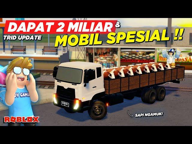 BERBURU SAPI NGAMUK DAPAT UANG 2 MILIAR DAN MOBIL SPESIAL !! QUEST TRID - Roblox Indonesia