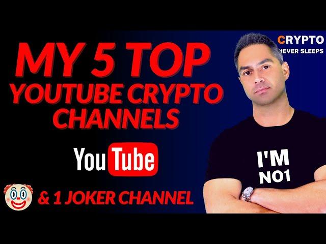 Best Crypto Youtube channels. Top 5 cryptocurrency Youtube channels !!  Cryptocurrency 2022 - Live