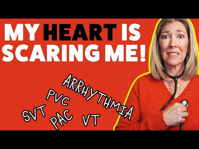 My Heart is Scaring Me: Help for Cardiac Health Anxiety #arrhythmia, #palpitation, #chestpain