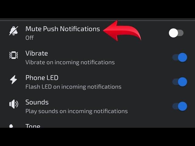 How to turn on mute push notification in facebook, Facebook me mute push notification on kaise kare