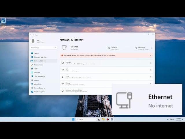 Fix Windows 11 24H2 IoT Enterprise LTSC no internet