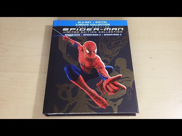 Spider-Man: Limited Edition 3-Movie Collection - Blu-ray DigiBook Unboxing