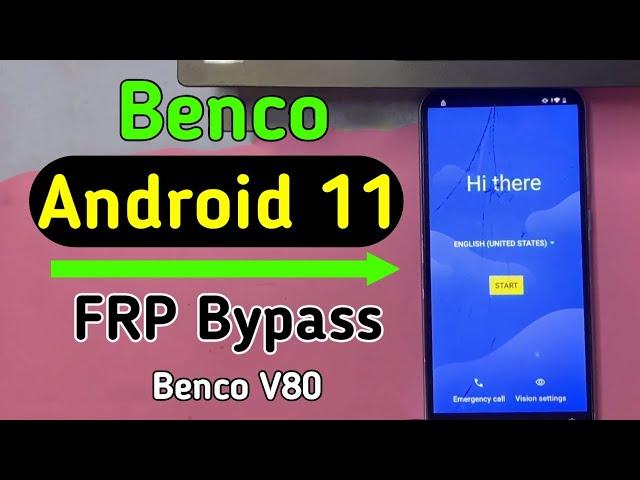 Benco FRP Bypass Android 11 Without PC 2024 | Benco V80 Hard Reset