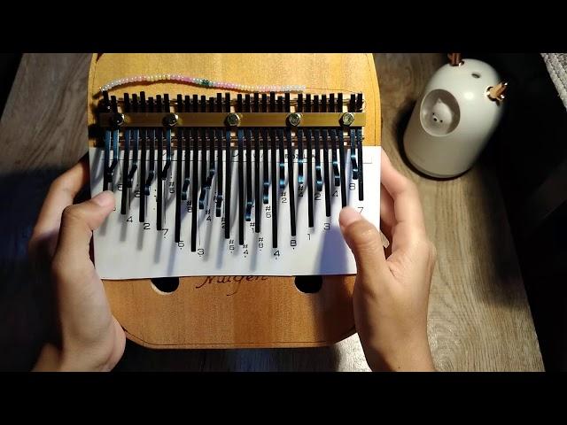 Mugen 30 keys kalimba - Can't Help Falling in Love