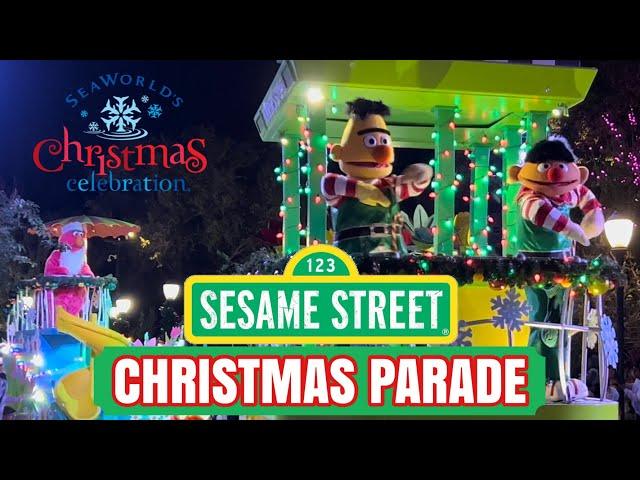 FULL Sesame Street Christmas Parade | 2022 SeaWorld Christmas Celebration