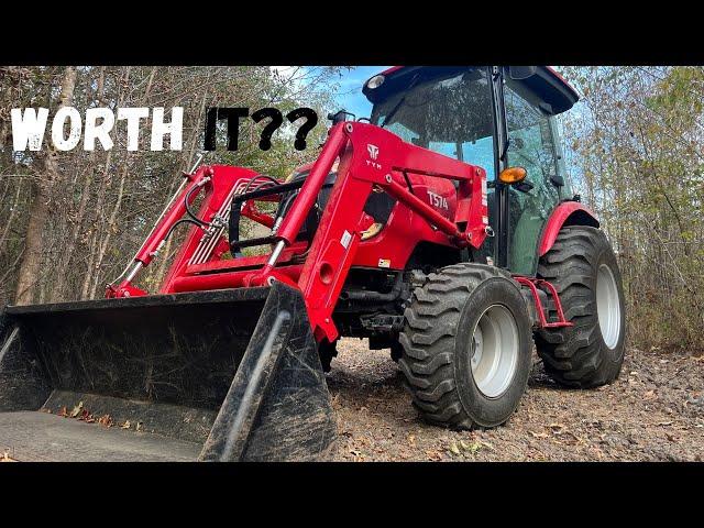 TYM T574 100 Hour Tractor Review!