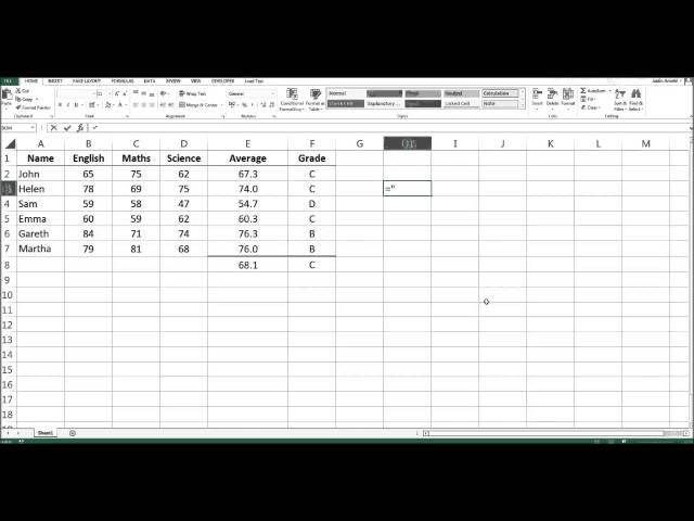 Naming Cells In Microsoft Excel