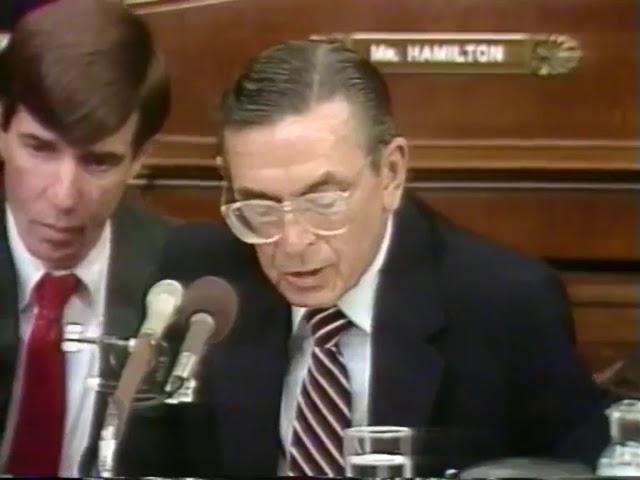 Iran-Contra Investigation Day 7 (Senate Committee Secret Military Assistance)