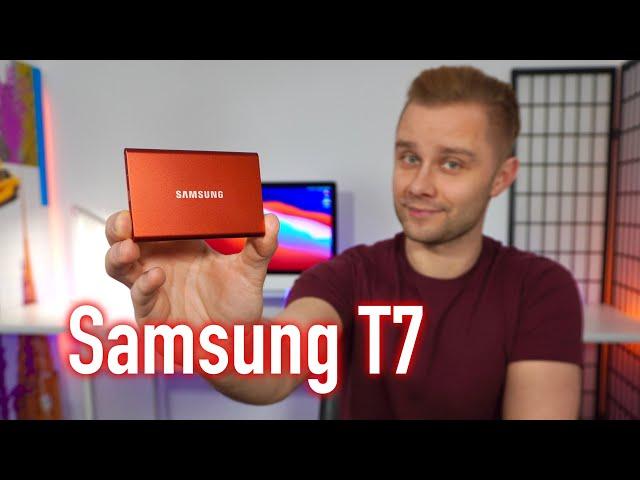 Samsung T7. Najszybszy dysk SSD jaki miałem! Wystarczy do montowania 4K? RECENZJA!